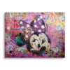 Girls World 1 Girls World -Artmind wandbild minnie maus pop art kunstwerk artmind brushed
