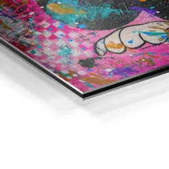 Girls World 21 Girls World -Artmind wandbild minnie maus pop art kunstwerk artmind detail brushed
