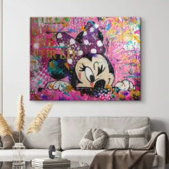 Girls World 17 Girls World -Artmind wandbild minnie maus pop art kunstwerk artmind 14