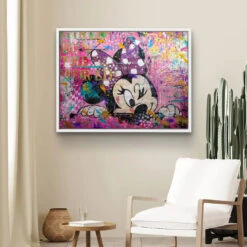 Girls World 18 Girls World -Artmind wandbild minnie maus pop art kunstwerk artmind 17