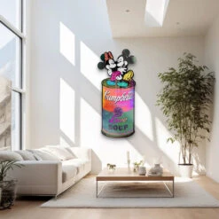 Taste Of Love 12 Taste Of Love -Artmind wandbild minnie mikey love campbells soup artmind 4