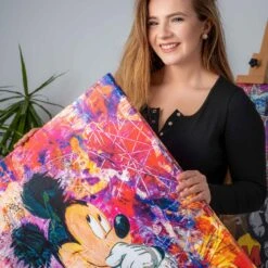 Think About 18 Think About -Artmind wandbild mir bunter micky maus 1