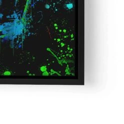 Crown -Artmind wandbild mit bunter rolex krone lwrs