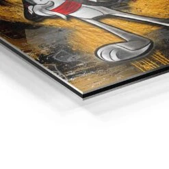 Celebrate Life 25 Celebrate Life -Artmind wandbild mit lola und bugs bunny detail brushed