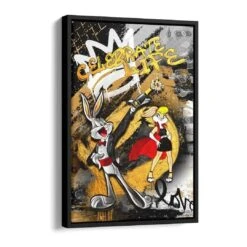 Celebrate Life 18 Celebrate Life -Artmind wandbild mit lola und bugs bunny schattenfugenrahmen c5f8b4fd 6411 42b2 abf0 61cbd66b58ed