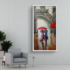 Paris 15 Paris -Artmind wandbild mit paerchen in paris eifelturm artwork 2