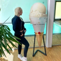 Champagne Cream 11 Champagne Cream -Artmind wandbild moet eis kusntwerk artmind 2