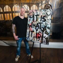 It Is What It Is 17 It Is What It Is -Artmind wandbild mona lisa artwork artmind