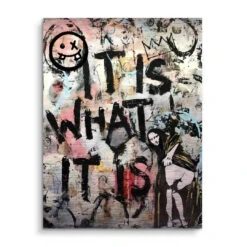 It Is What It Is 15 It Is What It Is -Artmind wandbild mona lisa kunst kaufen bei artmind brushed