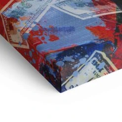 Money Rain 23 Money Rain -Artmind wandbild money rain detail leinwand