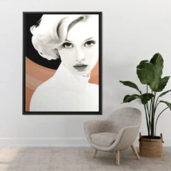 Eleganz 17 Eleganz -Artmind wandbild monochrom portrait artmind 15