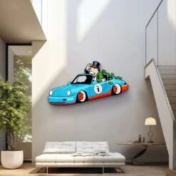 Qualifying 13 Qualifying -Artmind wandbild monopoly porsche geld artmind kunstwerk 4