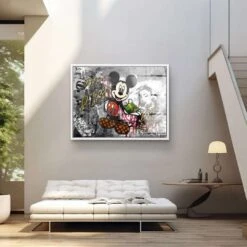 Get Rich 17 Get Rich -Artmind wandbild motivationsbild micky maus pop art artmind 7