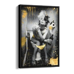 Never Mind 18 Never Mind -Artmind wandbild never mind kunst kaufen bei artmind schattenfugenrahmen