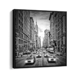NYC Fifth Avenue 17 NYC Fifth Avenue -Artmind wandbild nyc fith avenue kunst kaufen bei artmind schattenfugenrahmen