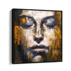 Dream 16 Dream -Artmind wandbild oelgemaelde als portrai einer frau 4