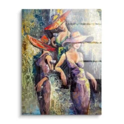 Die Drei Grazien 17 Die Drei Grazien -Artmind wandbild oelgemaelde dreier frauen kunstwerk artmind acryl