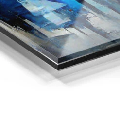 Orange Heart 21 Orange Heart -Artmind wandbild orange heart kunst kaufen bei artmind detail acryl