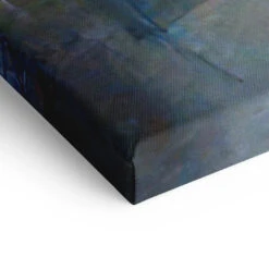 Orange Heart 19 Orange Heart -Artmind wandbild orange heart kunst kaufen bei artmind detail leinwand