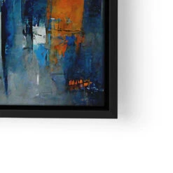 Orange Heart 22 Orange Heart -Artmind wandbild orange heart kunst kaufen bei artmind lwrs