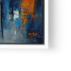 Orange Heart 23 Orange Heart -Artmind wandbild orange heart kunst kaufen bei artmind lwrw