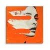 Melting Orange 1 Melting Orange -Artmind wandbild orange portrait artwork artmind leinwand