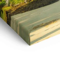 Palm Beach 21 Palm Beach -Artmind wandbild palmen strand und meer detail leinwand