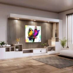 Papagei 19 Papagei -Artmind wandbild papagei colorful von artmind 13