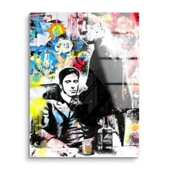 The GodFather 15 The GodFather -Artmind wandbild pate pop art acryl