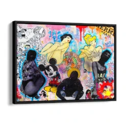 Princess 16 Princess -Artmind wandbild people kunst kaufen bei artmind schattenfugenrahmen