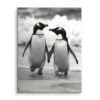 Never Walk Alone 1 Never Walk Alone -Artmind wandbild pinguine schwarz weiss artwork artmind leinwand