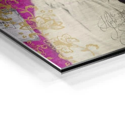 Brigitte Pink 20 Brigitte Pink -Artmind wandbild pink kunst kaufen bei artmind detail brushed