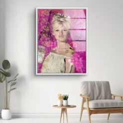 Brigitte Pink 18 Brigitte Pink -Artmind wandbild pink kunst kaufen bei artmind 17