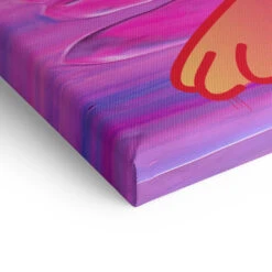 Think Pink 19 Think Pink -Artmind wandbild pink panther artwork artmind detail leinwand