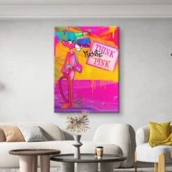Think Pink 17 Think Pink -Artmind wandbild pink panther artwork artmind 15