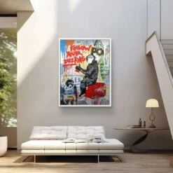 Follow Dreams 17 Follow Dreams -Artmind wandbild pop art affe auf coca cola artmind 2