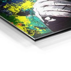 Keep Cool - Music 22 Keep Cool - Music -Artmind wandbild pop art affe detail brushed