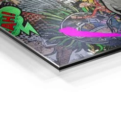 Gorilla 25 Gorilla -Artmind wandbild pop art gorilla detail brushed