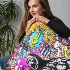 Gorilla 19 Gorilla -Artmind wandbild pop art gorilla 21