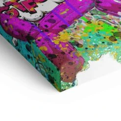 Luftballon 21 Luftballon -Artmind wandbild pop art luftballon detail leinwand