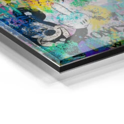 What I Want To Be 20 What I Want To Be -Artmind wandbild pop art mcikey goofy minnie maus artwork artmind detail acryl