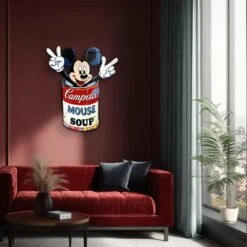 Mousepop Deluxe 9 Mousepop Deluxe -Artmind wandbild pop art mickey campbells soup artwork artmind 6