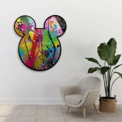 Souris Deux 10 Souris Deux -Artmind wandbild pop art mickey maus kunstwerk artmind 3