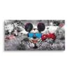 Famous 1 Famous -Artmind wandbild pop art micky maus ikonen brushed