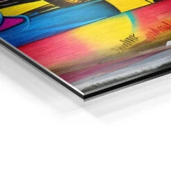 Wallis Graffiti Dreamcars Porsche 356 Cabrio 23 Wallis Graffiti Dreamcars Porsche 356 Cabrio -Artmind wandbild porsche cabrio kunst kaufen bei artmind detail brushed