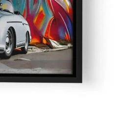 Wallis Graffiti Dreamcars Porsche 356 Cabrio 24 Wallis Graffiti Dreamcars Porsche 356 Cabrio -Artmind wandbild porsche cabrio kunst kaufen bei artmind lwrs