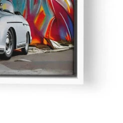 Wallis Graffiti Dreamcars Porsche 356 Cabrio 25 Wallis Graffiti Dreamcars Porsche 356 Cabrio -Artmind wandbild porsche cabrio kunst kaufen bei artmind lwrw