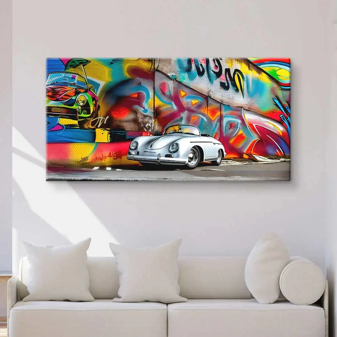 Wallis Graffiti Dreamcars Porsche 356 Cabrio 7 Wallis Graffiti Dreamcars Porsche 356 Cabrio – Bild 5