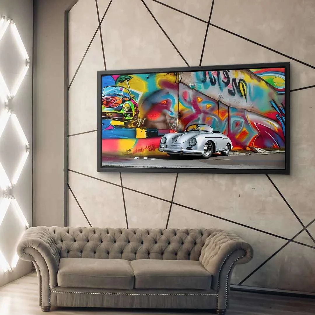 Wallis Graffiti Dreamcars Porsche 356 Cabrio 9 Wallis Graffiti Dreamcars Porsche 356 Cabrio – Bild 7