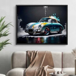 Wallis Porsche 356 18 Wallis Porsche 356 -Artmind wandbild porsche qa 356 kunst kaufen bei artmind 16
